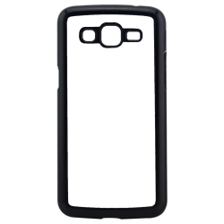 Coque pour Samsung Galaxy GRAND 2 G7106 PANDA BOO© Français béret baguette - coque humour - coque noire TPU souple