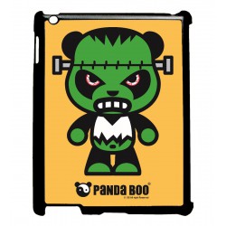Coque noire pour IPAD 2 3 et 4 PANDA BOO© Frankenstein monstre - coque humour
