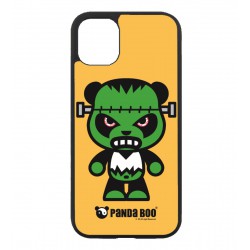 Coque noire pour Iphone 11 PANDA BOO© Frankenstein monstre - coque humour