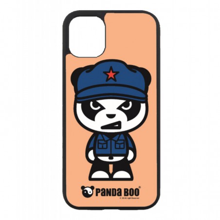 Coque noire pour IPHONE 7 PLUS/8 PLUS PANDA BOO© Mao Panda communiste - coque humour