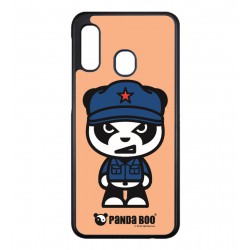 Coque noire pour Samsung Galaxy A10 PANDA BOO© Mao Panda communiste - coque humour