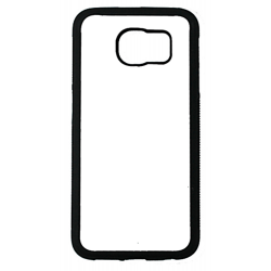 Coque pour Samsung Galaxy S6 ProseCafé© coque Humour : Ange gardien un boulot d'enfer - coque noire TPU souple (Galaxy S6)