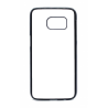 Coque pour Samsung Galaxy S7 ProseCafé© coque Humour : Parfaite avec plein de défauts - coque noire TPU souple (Galaxy S7)