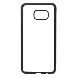 Coque pour Samsung Galaxy S6 Edge Plus PANDA BOO© Ninja Boo noir - coque humour - coque noire TPU souple (Galaxy S6 Edge Plus)