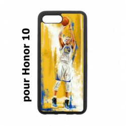 Coque noire pour Honor 10 Stephen Curry Golden State Warriors Shoot Basket