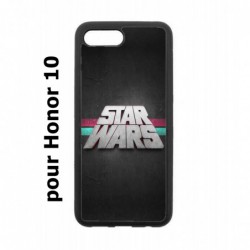 Coque noire pour Honor 10 logo Stars Wars fond gris - légende Star Wars
