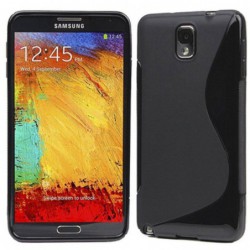 coque S-Line noire pour smartphone Samsung Galaxy Note 3 NEO