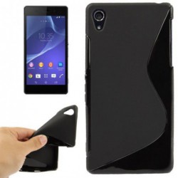 coque S-Line noire pour smartphone SONY XPERIA Z3