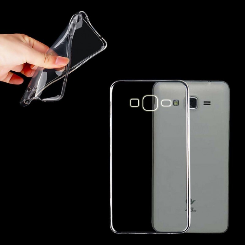 coque Transparente Silicone pour smartphone Samsung Galaxy S6 Edge Plus
