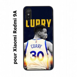 Coque noire pour Xiaomi Redmi 9A Stephen Curry Golden State Warriors Basket 30