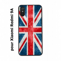 Coque noire pour Xiaomi Redmi 9A Drapeau Royaume uni - United Kingdom Flag
