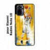 Coque noire pour Xiaomi Redmi Note 10 Stephen Curry Golden State Warriors Shoot Basket