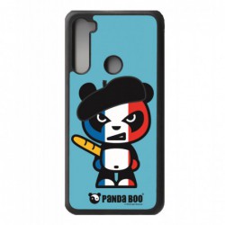 Coque noire pour Xiaomi Poco X3 & Poco X3 Pro PANDA BOO© Français béret baguette - coque humour