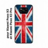 Coque noire pour Xiaomi Poco X3 & Poco X3 Pro Drapeau Royaume uni - United Kingdom Flag