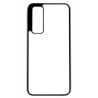 Coque pour Huawei P Smart 2021 Logo Geek Zone noir & blanc - coque noire TPU souple (P Smart 2021)