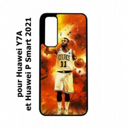 Coque noire pour Huawei P Smart 2021 star Basket Kyrie Irving 11 Nets de Brooklyn