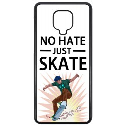 Coque noire pour Xiaomi Redmi Note 9 Skateboard