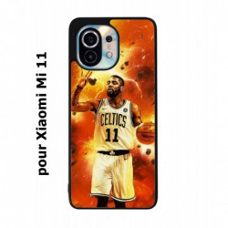 Coque noire pour Xiaomi Mi 11 star Basket Kyrie Irving 11 Nets de Brooklyn