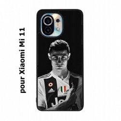 Coque noire pour Xiaomi Mi 11 Cristiano Ronaldo Club Foot Turin