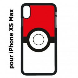 Coque noire pour iPhone XS Max Pokémon Go Pokeball