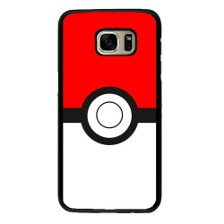Coque noire pour Samsung Galaxy S6 Edge Plus Pokémon Go Pokeball
