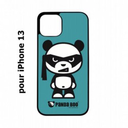 Coque noire pour iPhone 13 PANDA BOO© bandeau kamikaze banzaï - coque humour