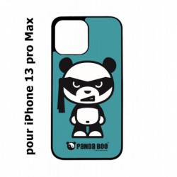 Coque noire pour Iphone 13 PRO MAX PANDA BOO© bandeau kamikaze banzaï - coque humour