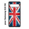 Coque noire pour Samsung Galaxy S10 5G Drapeau Royaume uni - United Kingdom Flag