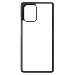 Coque pour Samsung Galaxy M80s motif géométrique pattern noir et blanc - ronds noirs sur fond blanc - coque noire TPU souple