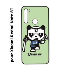 Coque noire pour Xiaomi Redmi Note 8T PANDA BOO© Ninja Boo - coque humour