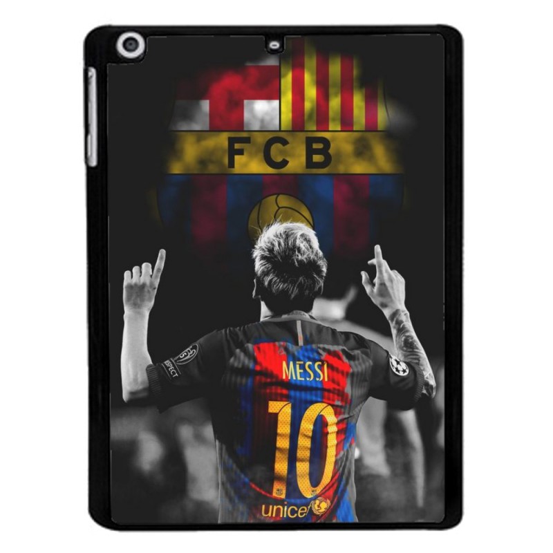 Coque noire pour Samsung Tab 3 7p P3200 Lionel Messi 10 FC Barcelone Foot