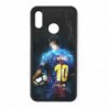Coque noire pour Huawei P7 Lionel Messi FC Barcelone Foot