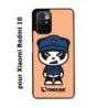 Coque noire pour Xiaomi Redmi 10 PANDA BOO© Mao Panda communiste - coque humour
