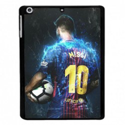 Coque noire pour Samsung Tab 7 P6200 Lionel Messi FC Barcelone Foot