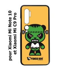 Coque noire pour Xiaomi Mi CC9 PRO PANDA BOO© Frankenstein monstre - coque humour