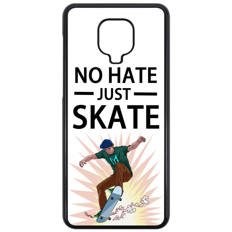 Coque noire pour Xiaomi Mi Note 10 Skateboard