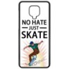 Coque noire pour Xiaomi Mi Note 10 Skateboard