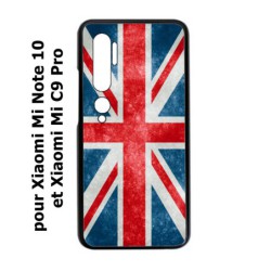 Coque noire pour Xiaomi Mi CC9 PRO Drapeau Royaume uni - United Kingdom Flag