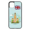 Coque noire pour iPhone 13 mini Monuments Londres - Big Ben