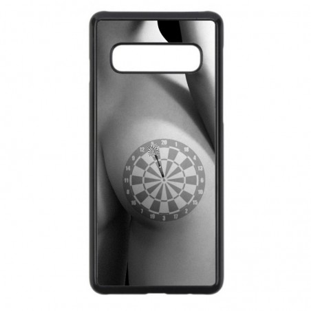 Coque noire pour Samsung S Advance i9070 coque sexy Cible Fléchettes - coque érotique