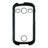 Coque pour Samsung XCover 2 S7110 Dauphin saut éclaboussure - coque noire TPU souple (XCover 2 S7110)