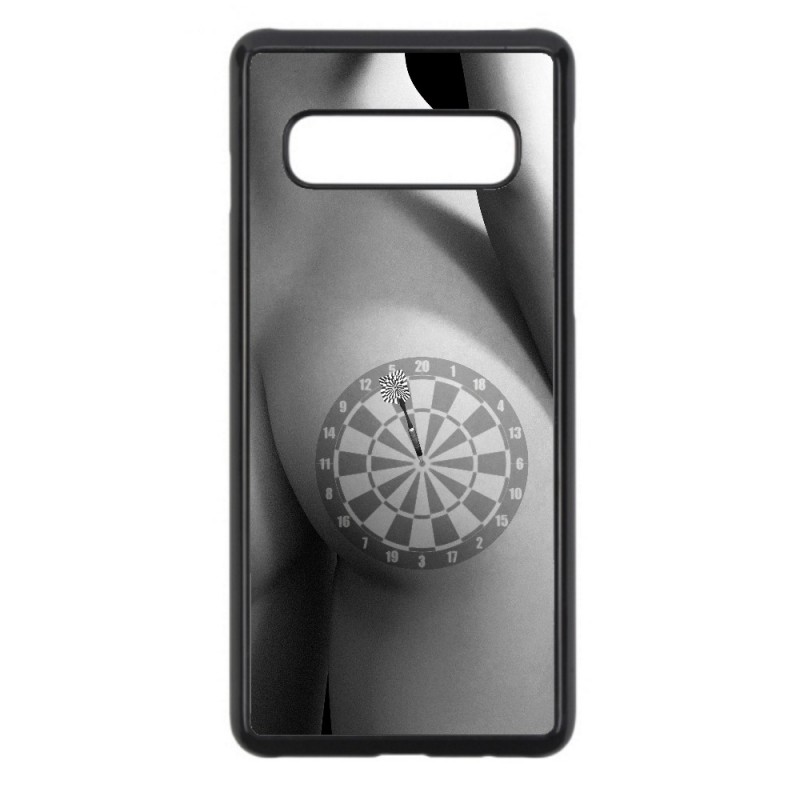 Coque noire pour Samsung S6 Edge Plus coque sexy Cible Fléchettes - coque érotique