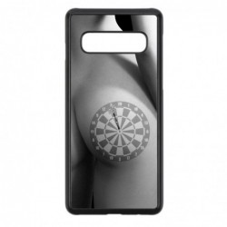 Coque noire pour Samsung XCover 2 S7110 coque sexy Cible Fléchettes - coque érotique