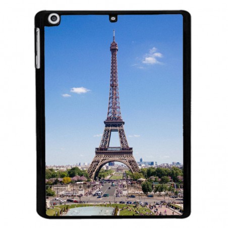Coque noire pour Samsung Tab 2 P3100 Tour Eiffel Paris France