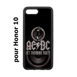 Coque noire pour Honor 10 groupe rock AC/DC musique rock ACDC