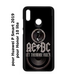 Coque noire pour Huawei P Smart 2019 groupe rock AC/DC musique rock ACDC
