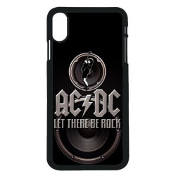 Coque noire pour IPHONE 5/5S et IPHONE SE.2016 groupe rock AC/DC musique rock ACDC