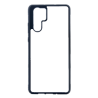 Coque pour Huawei P30 Pro Background cachemire motif bleu géométrique - coque noire TPU souple