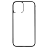 Coque pour Iphone 12 MINI Background mandala motif bleu coloré - coque noire TPU souple