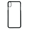 Coque pour iPhone XS Max Background mandala motif bleu coloré - coque noire TPU souple